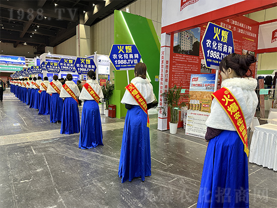 火爆網(wǎng)美女禮儀宣傳隊(duì)亮相2024中原農(nóng)資雙交會(huì)！